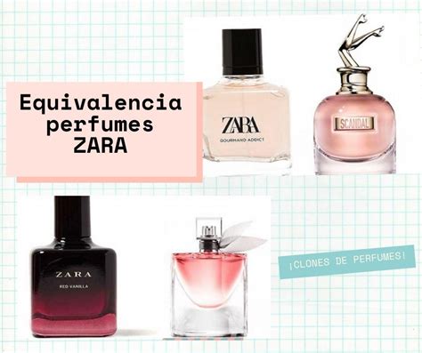 equivalencias perfumes zara 2024 mujer|colosales similares a zara.